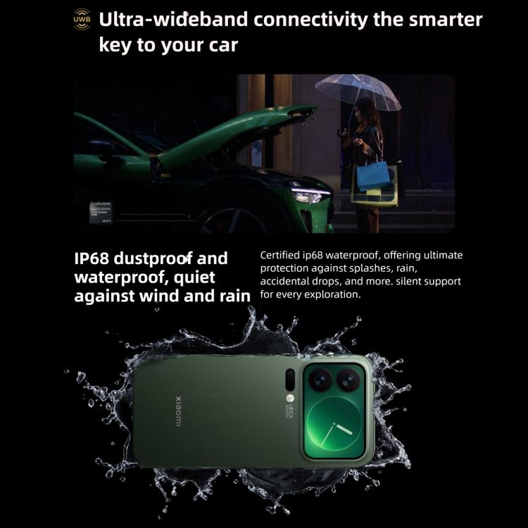 Xiaomi 17 Pro, 16GB+1TB, สแกนลายนิ้วมืออัลตราโซนิก 3D, จอ 6.3 นิ้ว Xiaomi HyperOS 3 Snapdragon 8 Elite Gen 5 Octa Core, NFC, เครือข่าย: 5G, 16GB+1TB