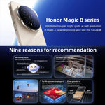 Honor Magic8 Pro, 12GB+256GB, สแกนลายนิ้วมือบนหน้าจอ, 6.71 นิ้ว MagicOS 10.0 / Android 16 Snapdragon 8 Elite Gen 5 Octa Core, เครือข่าย: 5G, NFC, OTG, 12GB+256GB
