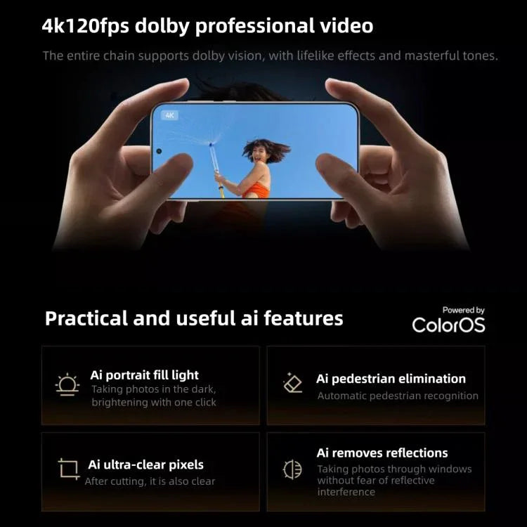 OnePlus 15, 12GB+512GB, สแกนลายนิ้วมือบนหน้าจอ, 6.78 นิ้ว ColorOS 16.0 Snapdragon 8 Elite Gen 5 Octa Core, NFC, เครือข่าย: 5G, 12GB+512GB