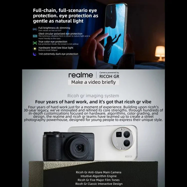 Realme GT8 Pro, 16GB+1TB, 6.79 นิ้ว Realme UI 7.0 Snapdragon 8 Elite Gen 5 Octa Core, NFC, เครือข่าย: 5G, 16GB+1TB, Realme GT8 Pro, 16GB+1TB