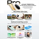 vivo Y500 Pro, 8GB+128GB, 6.67 นิ้ว Android 16 OriginOS 6 Dimensity 7400 Octa Core, OTG, NFC, เครือข่าย: 5G, 8GB+128GB