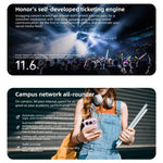 Honor 500, 12GB+256GB, สแกนลายนิ้วมือบนหน้าจอ, 6.55 นิ้ว MagicOS 10.0 / Android 16 Snapdragon 8s Gen 4 Octa Core, เครือข่าย: 5G, NFC, OTG, Honor 500, 12GB+256GB