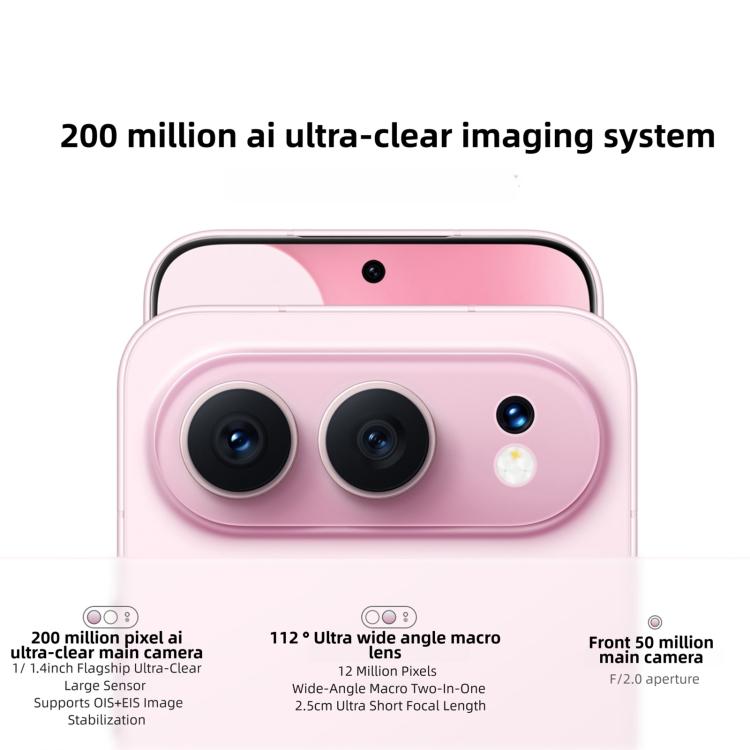 Honor 500, 12GB+512GB, สแกนลายนิ้วมือบนหน้าจอ, 6.55 นิ้ว MagicOS 10.0 / Android 16 Snapdragon 8s Gen 4 Octa Core, เครือข่าย: 5G, NFC, OTG, Honor 500, 12GB+512GB