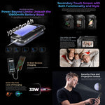 HOTWAV Hyper 7 Pro โทรศัพท์กันกระแทก, 16GB+256GB, แบตเตอรี่ 10800mAh, 6.6 นิ้ว Android 14 MediaTek Dimensity 7050 5G, เครือข่าย: 5G, OTG, NFC