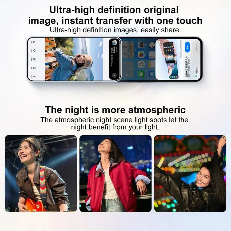 Honor 500 Pro, 16GB+512GB, สแกนลายนิ้วมือบนหน้าจอ, 6.55 นิ้ว MagicOS 10.0 / Android 16 Snapdragon 8 Elite Gen 4 Octa Core, เครือข่าย: 5G, NFC, OTG, Honor 500 Pro, 16GB+512GB