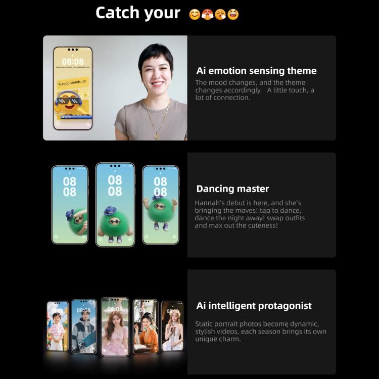 HUAWEI Mate 80 Pro, 12GB+512GB, สแกนลายนิ้วมือด้านข้าง, 6.75 นิ้ว HarmonyOS 6.0 Kirin 9030, NFC, OTG, ไม่รองรับ Google Play, 12GB+512GB