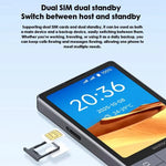 DUOQIN F25 โทรศัพท์สมาร์ทคีย์แพดสำหรับผู้สูงอายุ, 6GB+128GB, 3.54 นิ้ว Android 14 MTK8786 Octa-Core, เครือข่าย: 4G