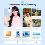vivo S50, 16GB+512GB, สแกนลายนิ้วมือ 3D, หน้าจอ 6.59 นิ้ว Android 16 OriginOS 6 Snapdragon 8s Gen 3 Octa Core, OTG, NFC, เครือข่าย: 5G, รองรับ Google Play, 16GB+512GB