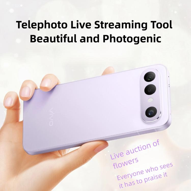 vivo S50 Pro mini, 12GB+512GB, สแกนลายนิ้วมือ 3D, หน้าจอ 6.31 นิ้ว Android 16 OriginOS 6 Snapdragon 8 Gen 5 Octa Core, OTG, NFC, เครือข่าย: 5G, รองรับ Google Play, 12GB+512GB