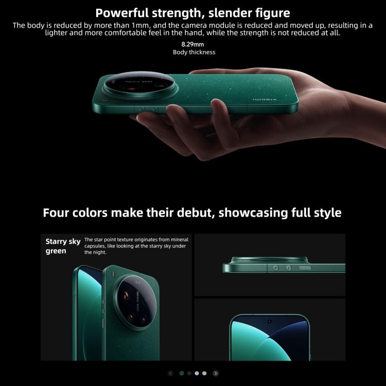 Xiaomi 17 Ultra, 16GB+512GB, สแกนลายนิ้วมืออัลตราโซนิก 3D, 6.9 นิ้ว Xiaomi HyperOS 3 Snapdragon 8 Elite Gen 5 Octa Core, NFC, เครือข่าย: 5G, 16GB+512GB
