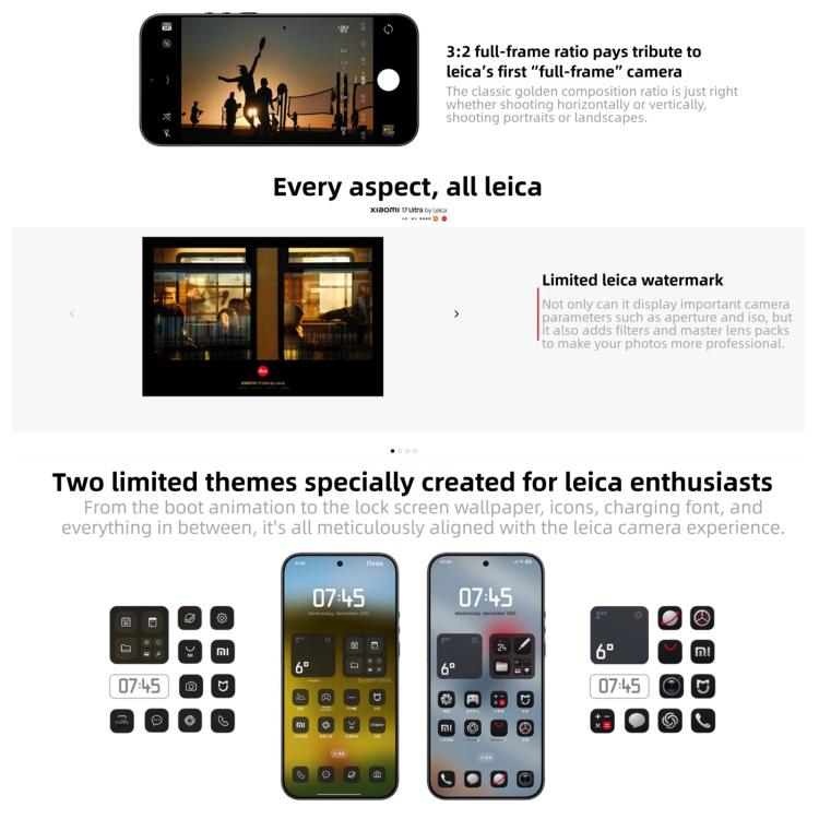 Xiaomi 17 Ultra โดย Leica, 16GB+1TB, สแกนลายนิ้วมืออัลตราโซนิก 3D, 6.9 นิ้ว Xiaomi HyperOS 3 Snapdragon 8 Elite Gen 5 Octa Core, NFC, เครือข่าย: 5G, โดย Leica, 16GB+1TB