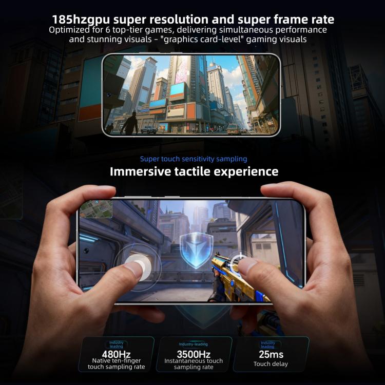 Honor WIN RT, 12GB+256GB, สแกนลายนิ้วมืออัลตราโซนิก 3D, แบตเตอรี่ 10000mAh, 6.83 นิ้ว MagicOS 10.0 / Android 16 Snapdragon 8 Elite Octa Core, เครือข่าย: 5G, NFC, OTG, 12GB+256GB