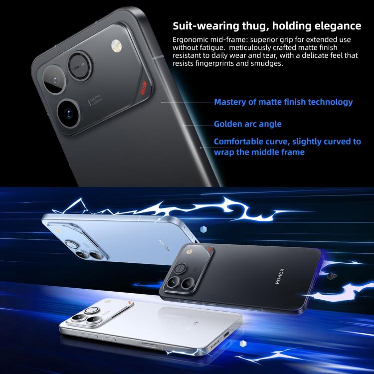Honor WIN RT, 12GB+512GB, สแกนลายนิ้วมืออัลตราโซนิก 3D, แบตเตอรี่ 10000mAh, 6.83 นิ้ว MagicOS 10.0 / Android 16 Snapdragon 8 Elite Octa Core, เครือข่าย: 5G, NFC, OTG, 12GB+512GB