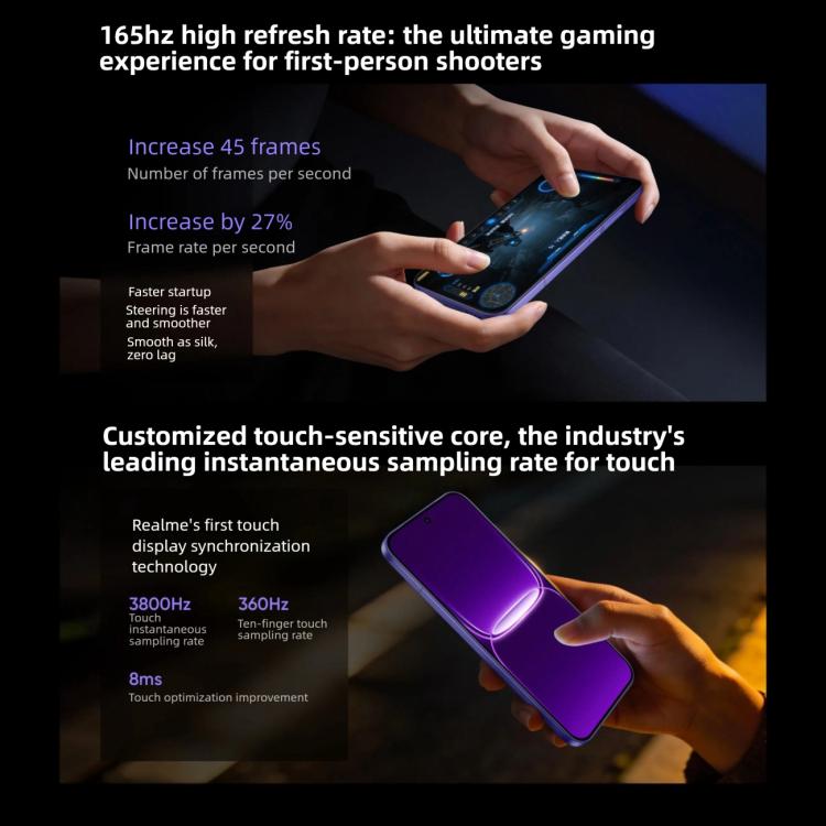 Realme Neo8, 12GB+256GB, สแกนลายนิ้วมือบนหน้าจอแบบอัลตราโซนิก, 6.78 นิ้ว Realme UI 7.0 Snapdragon 8 Gen 5 Octa Core, OTG, NFC, เครือข่าย: 5G, 12GB+512GB