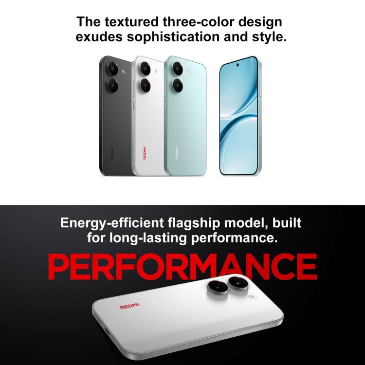 Xiaomi REDMI Turbo 5, 16GB+512GB, 6.59 นิ้ว Xiaomi HyperOS 3 Dimensity 8500-Ultra Octa Core, NFC, เครือข่าย: 5G, 16GB+512GB