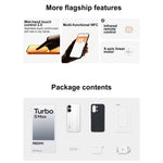 Xiaomi REDMI Turbo 5 Max, 12GB+256GB, 6.83 นิ้ว Xiaomi HyperOS 3 Dimensity 9500s Octa Core, NFC, เครือข่าย: 5G, 12GB+256GB
