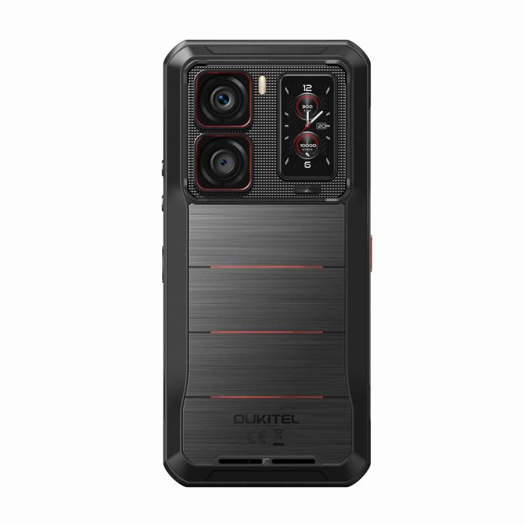 โทรศัพท์ Oukitel WP300 ทนทานพร้อมนาฬิกา, 12GB+512GB, 6.8 นิ้ว Android 15 MediaTek Dimensity 7050 Octa Core, NFC, OTG, เครือข่าย: 5G