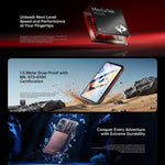 โทรศัพท์ Oukitel WP300 ทนทานพร้อมนาฬิกา, 12GB+512GB, 6.8 นิ้ว Android 15 MediaTek Dimensity 7050 Octa Core, NFC, OTG, เครือข่าย: 5G