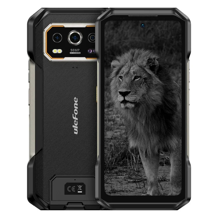 Ulefone Armor 27 Pro โทรศัพท์กันกระแทก, 12GB+256GB, กล้องมองเห็นในที่มืด, แบตเตอรี่ 10600mAh, 6.78 นิ้ว Android 14 MediaTek Dimensity 6300 Octa Core, เครือข่าย: 5G, NFC, Armor 27 Pro