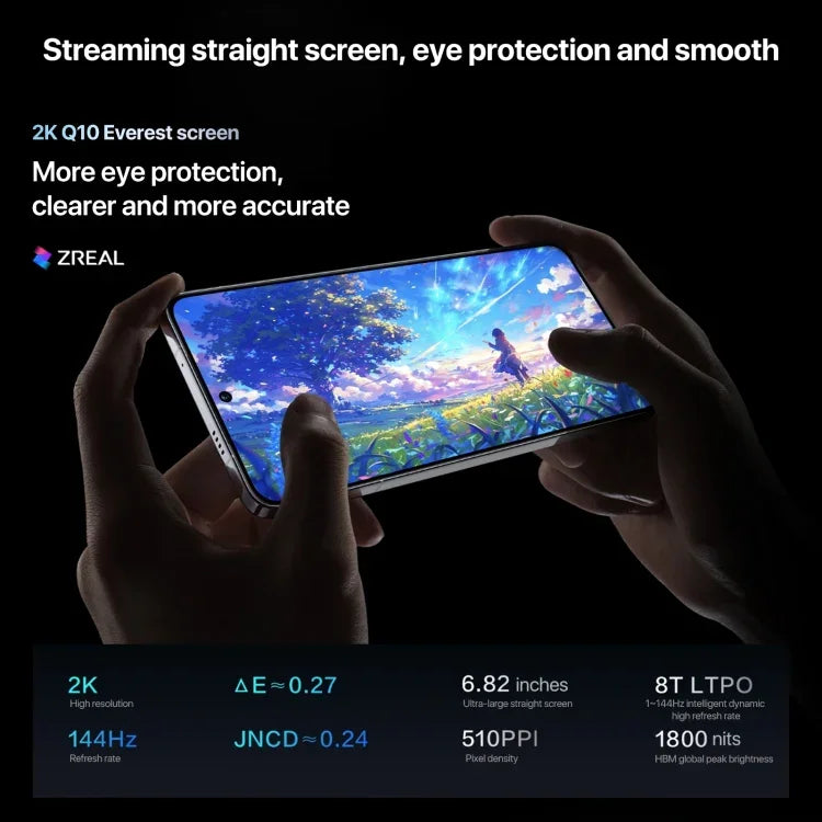 vivo iQOO 13, 16GB+1TB, สแกนใบหน้า / สแกนลายนิ้วมือบนหน้าจอ, 6.82 นิ้ว Android 15 OriginOS 5 Snapdragon 8 Elite Octa Core, OTG, NFC, เครือข่าย: 5G, รองรับ Google Play, 16GB+1TB