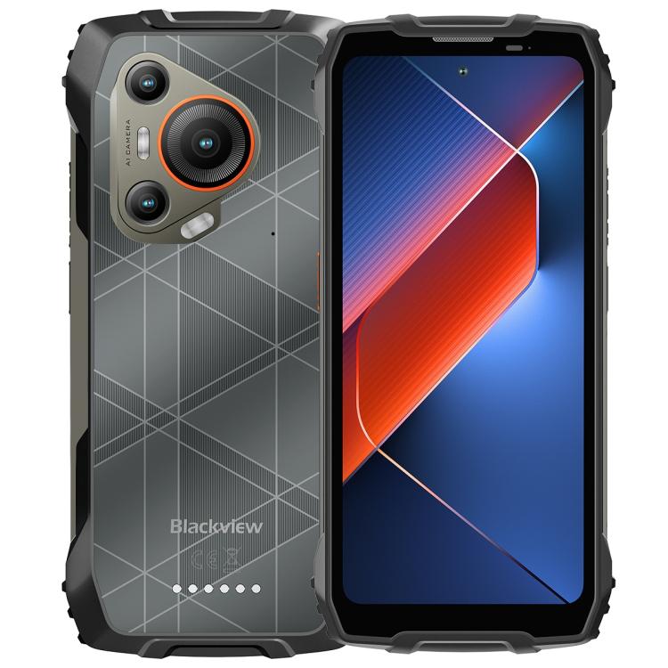 โทรศัพท์ Blackview BL7000 ทนทาน, 8GB+256GB, หน้าจอ 6.78 นิ้ว Android 15 MediaTek Dimensity 6300 Octa Core, เครือข่าย: 5G, NFC, OTG, 8GB+256GB