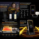 โทรศัพท์ Blackview BL7000 ทนทาน, 8GB+256GB, หน้าจอ 6.78 นิ้ว Android 15 MediaTek Dimensity 6300 Octa Core, เครือข่าย: 5G, NFC, OTG, 8GB+256GB