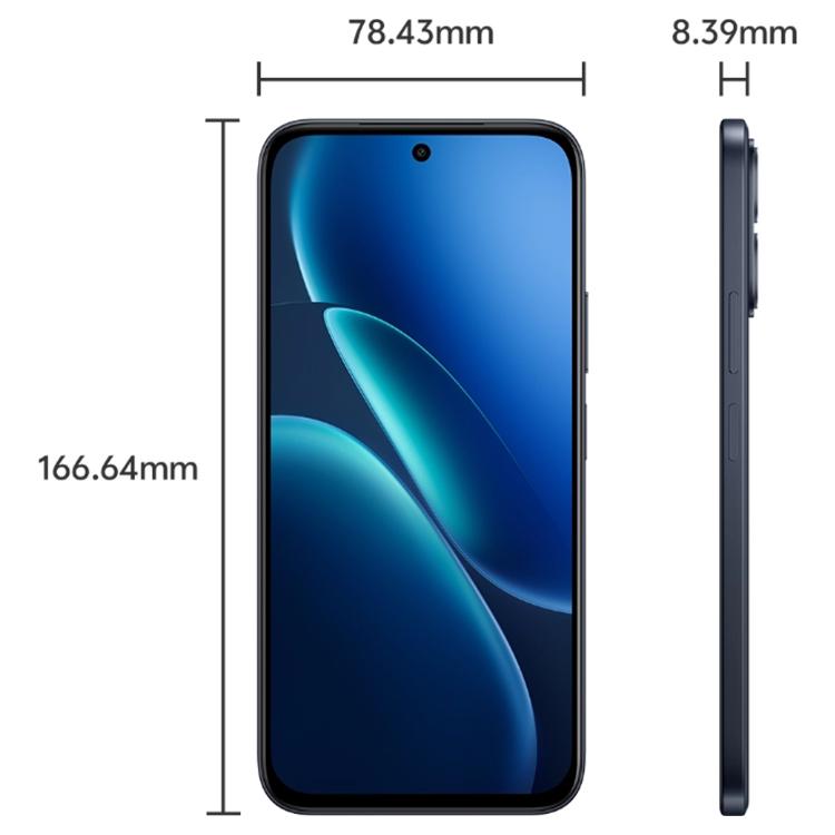 vivo iQOO Z11x, 8GB+256GB, สแกนลายนิ้วมือด้านข้าง, 6.76 นิ้ว Android 16 OriginOS 6 Dimensity 7400 Octa Core, OTG, NFC, เครือข่าย: 5G, รองรับ Google Play, 8GB+256GB