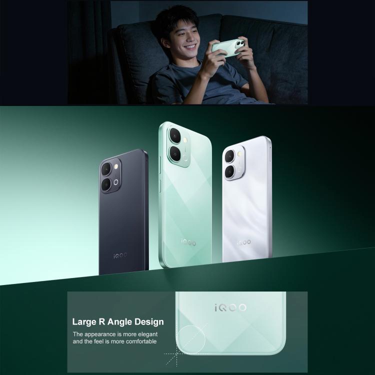 vivo iQOO Z11x, 8GB+256GB, สแกนลายนิ้วมือด้านข้าง, 6.76 นิ้ว Android 16 OriginOS 6 Dimensity 7400 Octa Core, OTG, NFC, เครือข่าย: 5G, รองรับ Google Play, 8GB+256GB
