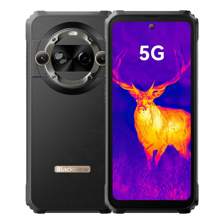 Blackview BL9000 Pro 5G กล้องถ่ายภาพความร้อน 12GB+512GB IP68/IP69K/MIL-STD-810H 6.78 นิ้ว Android 14 MediaTek Dimensity 8020 Octa Core เครือข่าย: 5G NFC OTG BL9000 Pro 5G 12GB+512GB