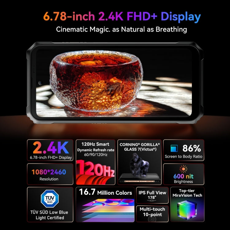 Blackview BL9000 Pro 5G กล้องถ่ายภาพความร้อน 12GB+512GB IP68/IP69K/MIL-STD-810H 6.78 นิ้ว Android 14 MediaTek Dimensity 8020 Octa Core เครือข่าย: 5G NFC OTG BL9000 Pro 5G 12GB+512GB