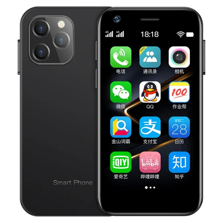 SOYES XS12, 3GB+32GB, 3.0 นิ้ว Android 9.0 MTK6737M Quad Core สูงสุด 1.1GHz, Bluetooth, WiFi, FM, เครือข่าย: 4G, Dual SIM, 3GB+32GB