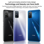 กล้องหลังคู่, สแกนลายนิ้วมือด้านข้าง, แบตเตอรี่ 5000mAh, หน้าจอ 7.09 นิ้ว Magic UI 5.0 (Android R) Dimensity 900 Octa Core สูงสุด 2.4GHz, เครือข่าย: 5G, NFC, ไม่รองรับ Google Play, X30 Max 5G 8GB+128GB