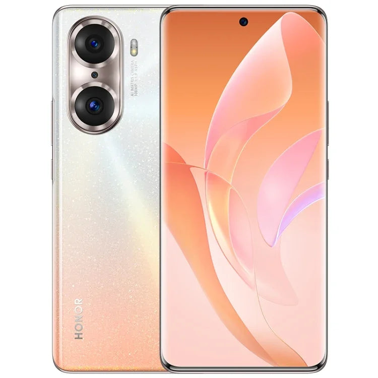 กล้องหลังสามตัว, สแกนลายนิ้วมือบนหน้าจอ, 6.78 นิ้ว Magic UI 5.0 Qualcomm Snapdragon 778G Plus 6nm Octa Core สูงสุด 2.5GHz, เครือข่าย: 5G, OTG, NFC, ไม่รองรับ Google Play, 60 Pro 5G 12GB+256GB