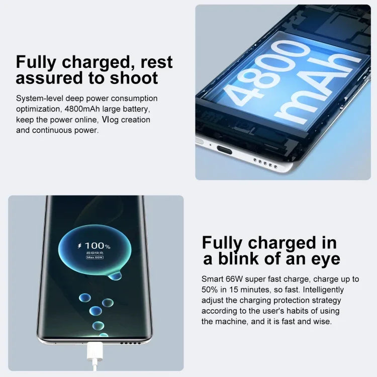 กล้องหลังสามตัว, สแกนลายนิ้วมือบนหน้าจอ, 6.78 นิ้ว Magic UI 5.0 Qualcomm Snapdragon 778G Plus 6nm Octa Core สูงสุด 2.5GHz, เครือข่าย: 5G, OTG, NFC, ไม่รองรับ Google Play, 60 Pro 5G 12GB+256GB