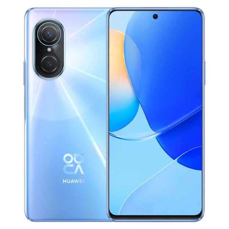 กล้องหลังสี่ตัว, สแกนลายนิ้วมือด้านข้าง, 6.78 นิ้ว HarmonyOS 2.0.1 Qualcomm Snapdragon 680 Octa Core สูงสุด 2.4GHz, เครือข่าย: 4G, OTG, ไม่รองรับ Google Play, 8GB+128GB