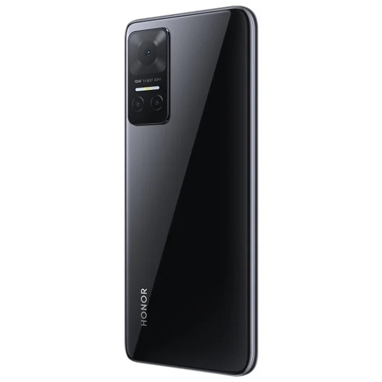 กล้องหลังสามตัว, สแกนลายนิ้วมือด้านข้าง, แบตเตอรี่ 5000mAh, หน้าจอ 6.74 นิ้ว Magic UI 5.0 (Android 11) MediaTek Dimensity 700 Octa Core สูงสุด 2.2GHz, เครือข่าย: 5G, OTG, ไม่รองรับ Google Play, 8GB+128GB