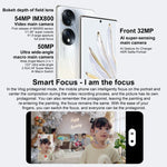 กล้องหลังสามตัว, สแกนลายนิ้วมือบนหน้าจอ, 6.67 นิ้ว Magic UI 6.1 Qualcomm Snapdragon 778G Plus Octa Core สูงสุด 2.5GHz, เครือข่าย: 5G, OTG, NFC, ไม่รองรับ Google Play, Honor 70 5G 12GB+512GB