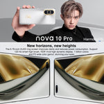 กล้องหลังสามตัว + กล้องหน้าคู่, สแกนลายนิ้วมือบนหน้าจอ, 6.78 นิ้ว HarmonyOS 2 Qualcomm Snapdragon 778G 4G Octa Core สูงสุด 2.42GHz, เครือข่าย: 4G, OTG, NFC, ไม่รองรับ Google Play, nova 10 Pro 4G 256GB