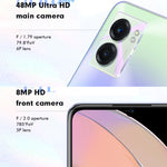 กล้องหลังคู่, สแกนลายนิ้วมือด้านข้าง, แบตเตอรี่ 5000mAh, 6.58 นิ้ว Realme UI 3.0 / Android 12 MediaTek Dimensity 810 Octa Core สูงสุด 2.4GHz, เครือข่าย: 5G, รองรับ Google Play, 12GB+256GB