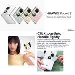 กล้องหลังคู่, สแกนลายนิ้วมือด้านข้าง, 6.9 นิ้ว + 1.04 นิ้ว HarmonyOS 3.0 Snapdragon 778G Octa Core สูงสุด 2.42GHz, เครือข่าย: 4G, OTG, NFC, ไม่รองรับ Google Play, 128GB Obsidian Black, 128GB Silver, 128GB Pink, 128GB Mint Green