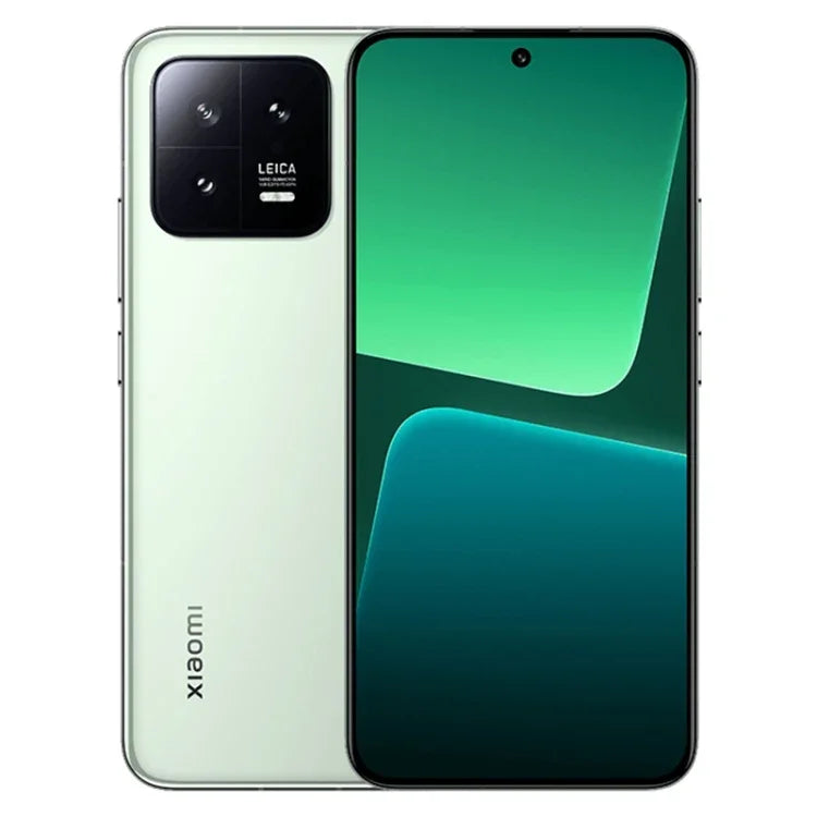 กล้องหลังสามตัว, สแกนลายนิ้วมือบนหน้าจอ 6.36 นิ้ว MIUI 14 Qualcomm Snapdragon 8 Gen 2 Octa Core ความเร็วสูงสุด 3.2GHz, เครือข่าย: 5G, NFC, ฟังก์ชันชาร์จไร้สาย, Xiaomi 13 12GB+256GB