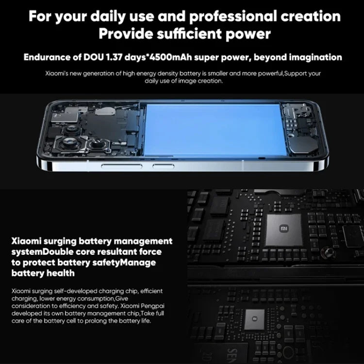 กล้องหลังสามตัว, สแกนลายนิ้วมือบนหน้าจอ 6.36 นิ้ว MIUI 14 Qualcomm Snapdragon 8 Gen 2 Octa Core ความเร็วสูงสุด 3.2GHz, เครือข่าย: 5G, NFC, ฟังก์ชันชาร์จไร้สาย, Xiaomi 13 12GB+256GB
