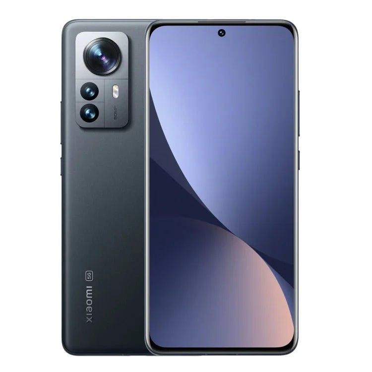 กล้องหลังสามตัว, สแกนใบหน้าและสแกนลายนิ้วมือบนหน้าจอ, แบตเตอรี่ 4600mAh, หน้าจอ 6.73 นิ้ว MIUI 13 / Android 12 Snapdragon 8 Gen 1 Octa Core ความเร็วสูงสุด 3.0GHz, เครือข่าย: 5G, NFC, Xiaomi 12 Pro เวอร์ชันยุโรปทั่วโลก