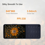 โทรศัพท์ Android 12 ขนาด 3.54 นิ้ว Helio G85 Octa Core, เครือข่าย: 4G, OTG, รีโมทอินฟราเรด, ซิมเดียว, รองรับ Google Play, 4GB+64GB