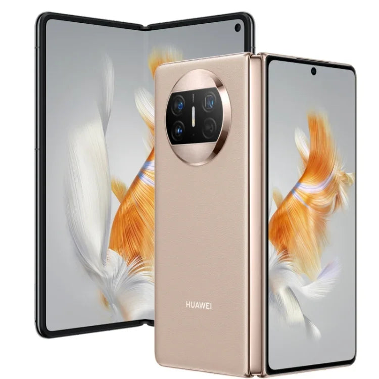 กล้องสามตัว, สแกนใบหน้าและสแกนลายนิ้วมือด้านข้าง, แบตเตอรี่ 5060mAh, หน้าจอ 7.85 นิ้ว + 6.4 นิ้ว, HarmonyOS 3.1 Snapdragon 8+ 4G Octa Core ความเร็วสูงสุด 3.2GHz, เครือข่าย: 4G, OTG, NFC, ไม่รองรับ Google Play, 1TB