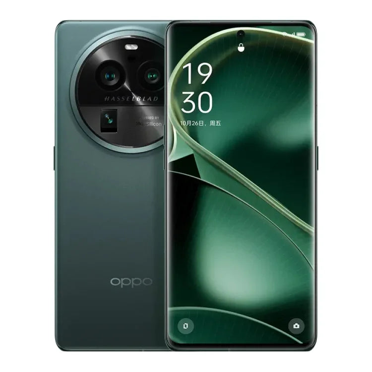 กล้องหลังสามตัว, หน้าจอ 6.82 นิ้ว ColorOS 13.1 Qualcomm Snapdragon 8 Gen 2 Octa Core ความเร็วสูงสุด 3.187GHz, เครือข่าย: 5G, รองรับ Google Play, Find X6 Pro 12GB+256GB
