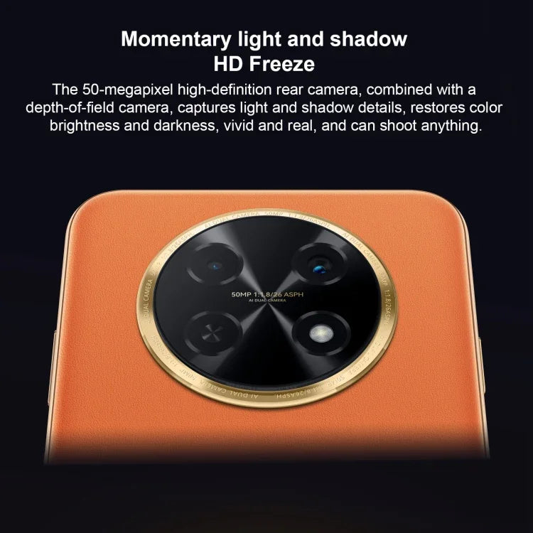 กล้องหลังคู่, สแกนลายนิ้วมือด้านข้าง, แบตเตอรี่ 7000mAh, หน้าจอ 6.95 นิ้ว HarmonyOS 3.0 Qualcomm Snapdragon 680 Octa Core 2.4GHz, เครือข่าย: 4G, OTG, NFC, ไม่รองรับ Google Play, 128GB สีดำ, 128GB สีเขียว, 128GB สีเงิน