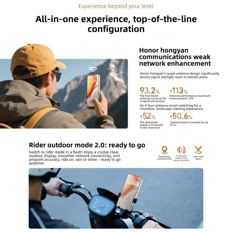 Honor X70 เวอร์ชันอัปเดต, 8GB+256GB, สแกนลายนิ้วมือบนหน้าจอ, 6.79 นิ้ว MagicOS 10.0 / Android 16 Snapdragon 6 Gen 4 Octa Core, เครือข่าย: 5G, OTG, NFC, รองรับ Google Play, 8GB+256GB