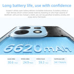 HUAWEI Enjoy 90 Plus, 8GB+256GB, สแกนลายนิ้วมือด้านข้าง, 6.67 นิ้ว HarmonyOS 6.0 Kirin 8000, OTG, ไม่รองรับ Google Play, 8GB+256GB