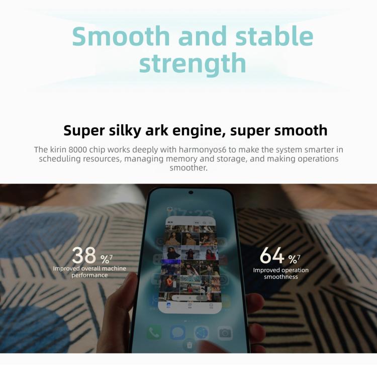 HUAWEI Enjoy 90 Pro Max, 8GB+256GB, สแกนลายนิ้วมือด้านข้าง, หน้าจอ 6.84 นิ้ว HarmonyOS 6.0 Kirin 8000, OTG, ไม่รองรับ Google Play, 8GB+256GB